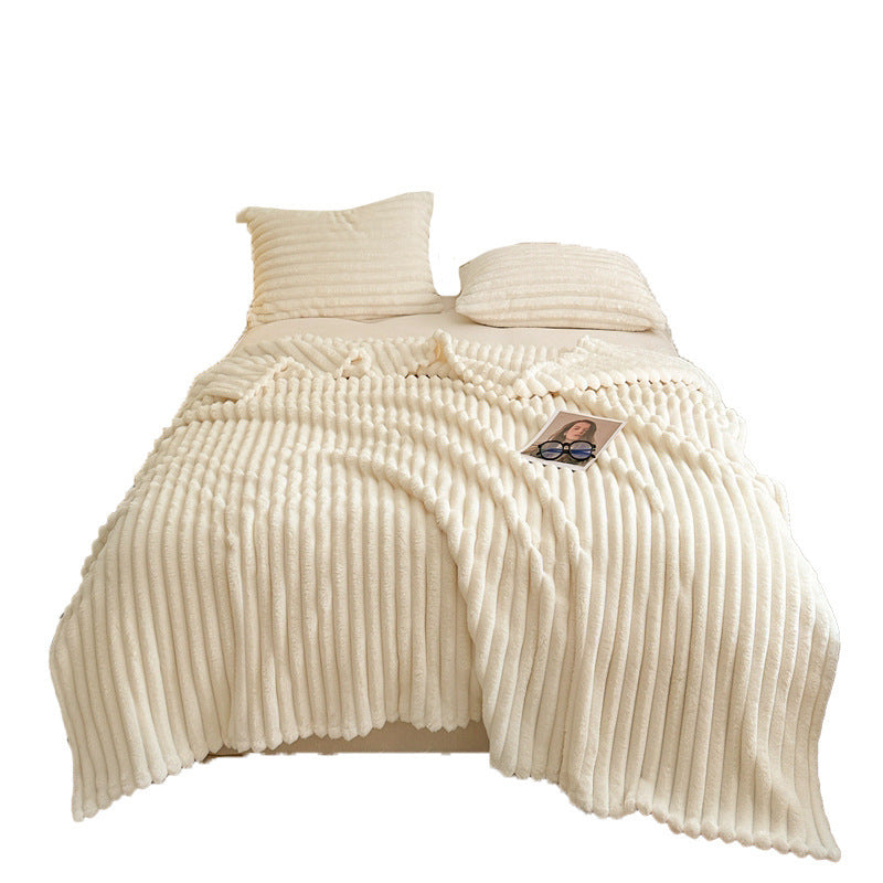 Cozy Chunky Knit Throw Blanket Season Blanket