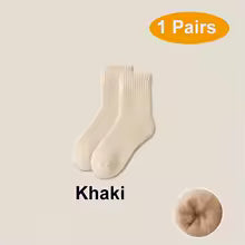 Women Socks Wool Winter Warm Socks Thick Plush Hairy Soft Postpartum Stockings Floor Sleep Socks